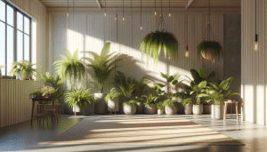 indoor plants transforming space