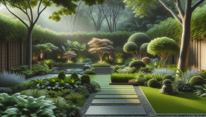 low maintenance garden design