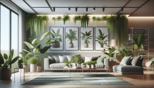 thriving indoor plants